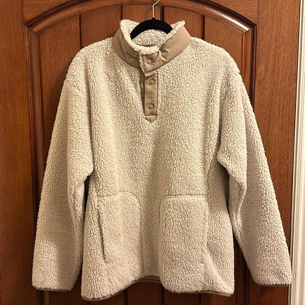 Uniqlo White Mountaineering Fleece Pullover Men Medium